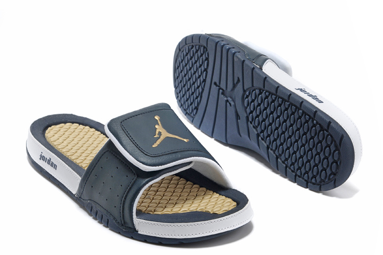 2013 Jordan Hydro 2 Black White Brown Slipper.jpg