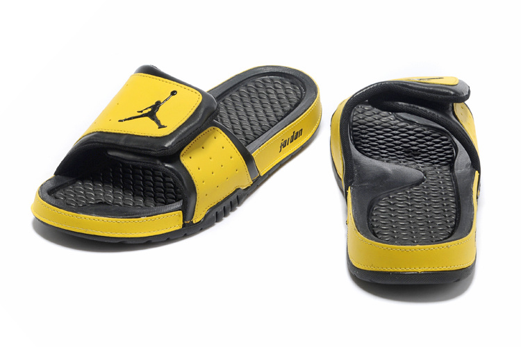 2013 Jordan Hydro 2 Black Yellow Slipper.jpg