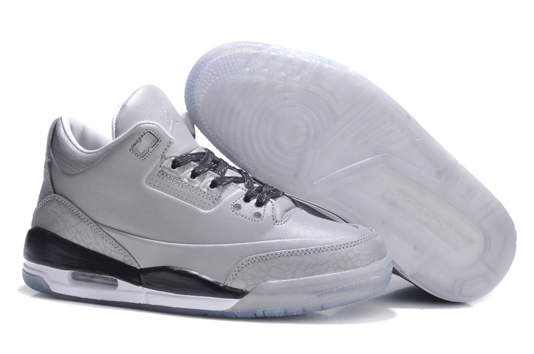 2014 Air Jordan 5Lab3 Grey Black White For Women - Click Image to Close