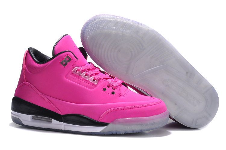 2014 Air Jordan 5Lab3 Pink Black White For Women - Click Image to Close