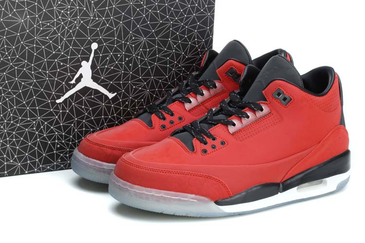 2014 New Jordan 5Lab3 Red Black White Shoes