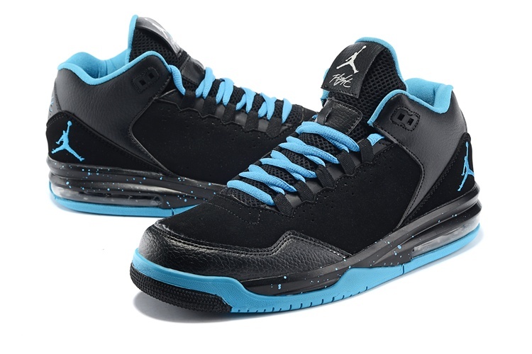 jordan flight black and blue