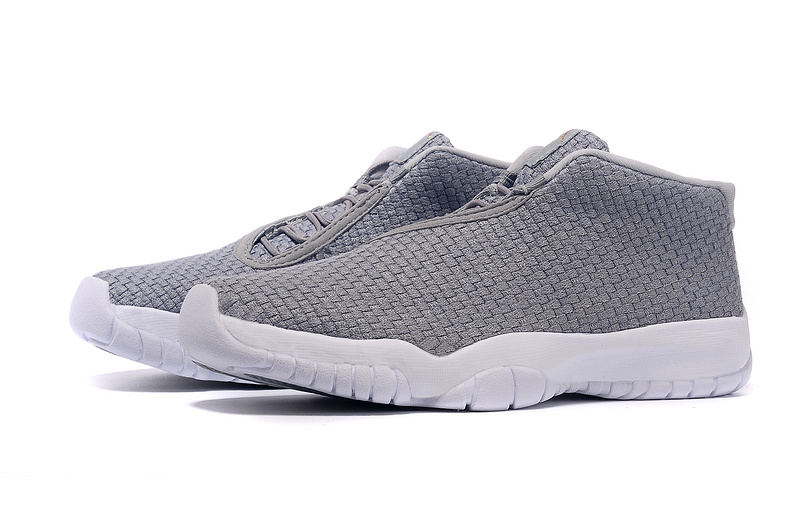 2015 Air Jordan Future Grey White Shoes - Click Image to Close