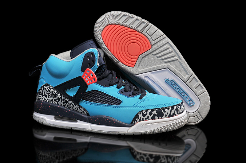 2015 Jordan 3.5 Blue Black Shoes