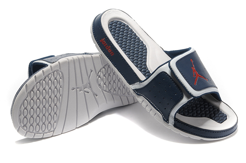 2015 Jordan Hydro 2 Dark Blue Red White Sandal