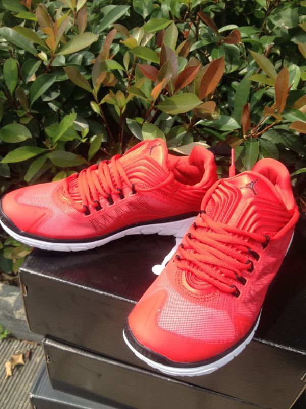 2015 Jordan Running Shoes Red Black - Click Image to Close