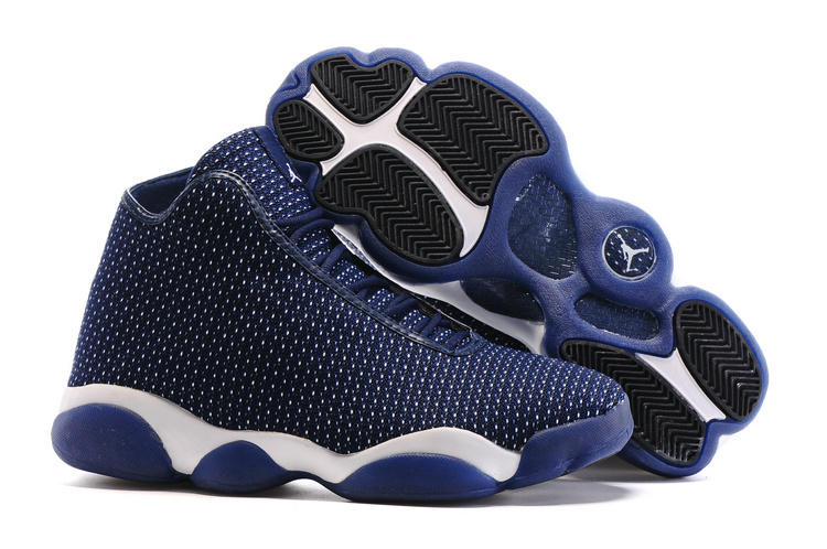 2016 Air Jordan Horizon of AJ13 Royal Blue White Shoes