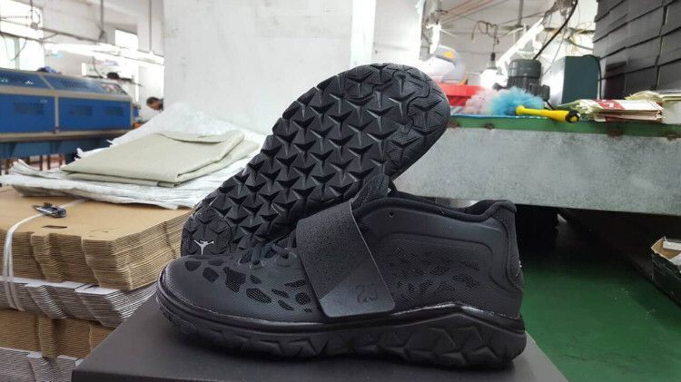 2016 Air Jordan Running Shoes All Black