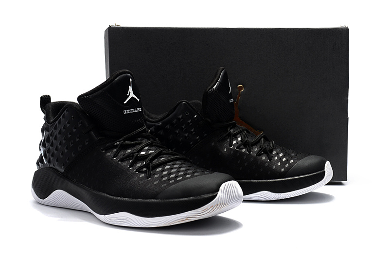 2016 Jordan Extra.Fly All Black White Shoes - Click Image to Close