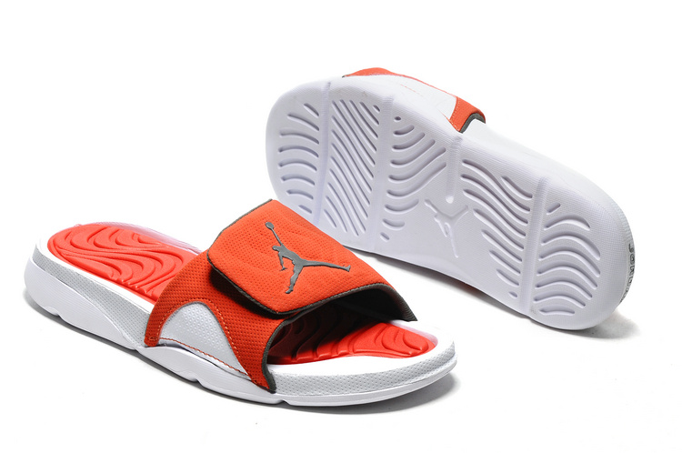 2016 Jordan Hydro IV Retro Reddish Orange White Sandal