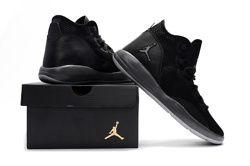 2017 Air Jordan All Black Casual Shoes
