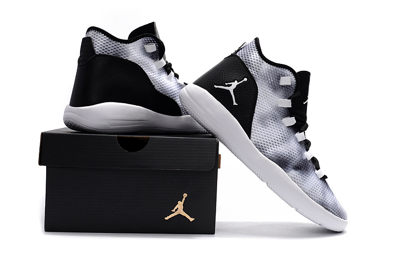 2017 Air Jordan Grey Black Casual Shoes