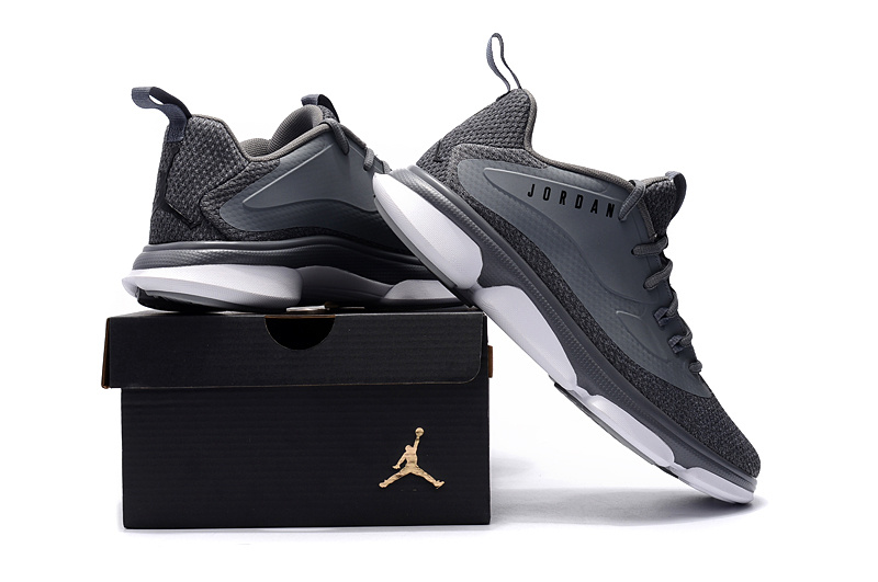 2017 Air Jordan Low Black White Basketball Shoes