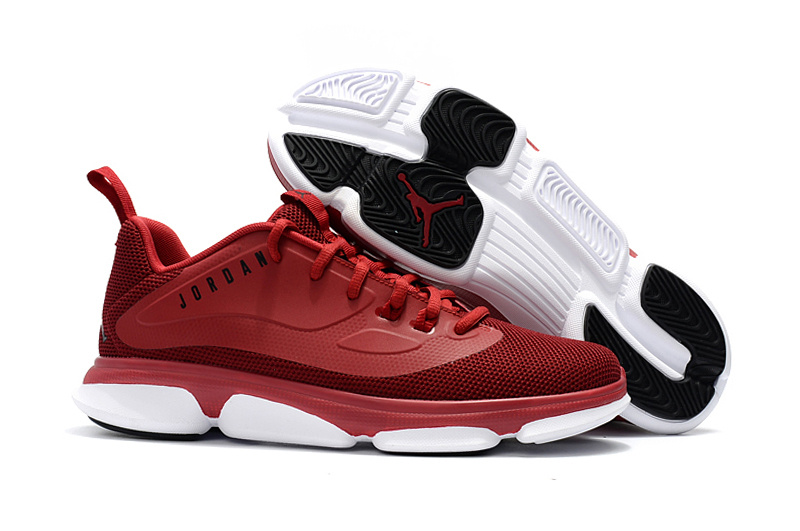 2017 Air Jordan Low Wine Red White Basketball Shoes - Click Image to Close