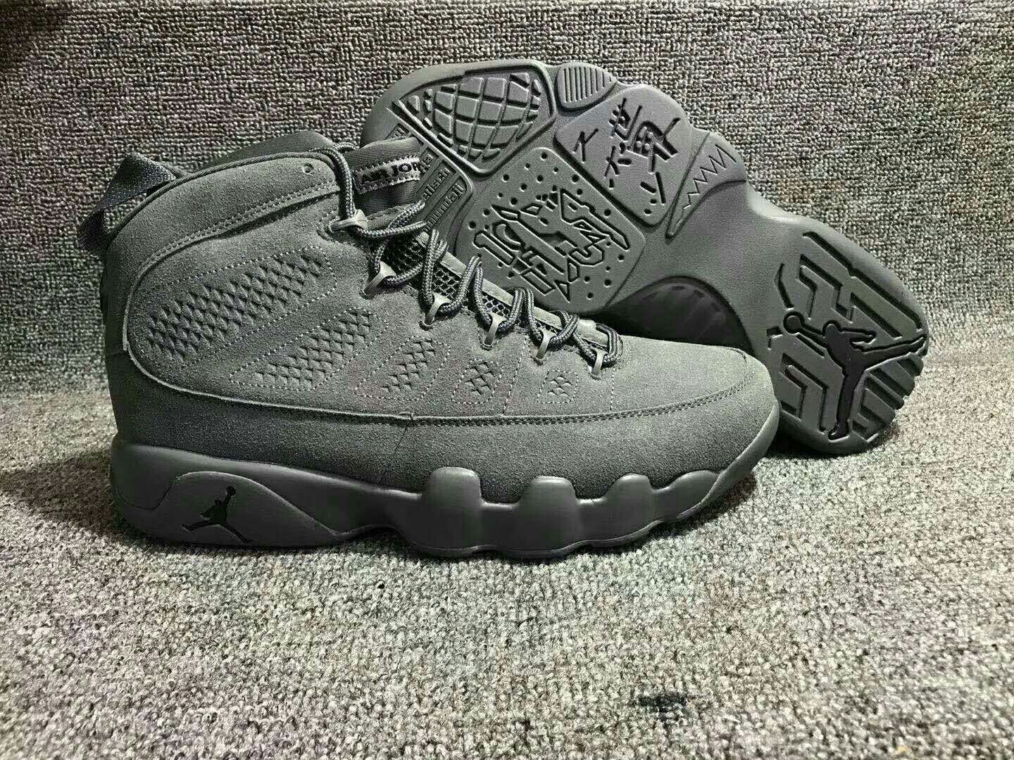 jordans 9 grey