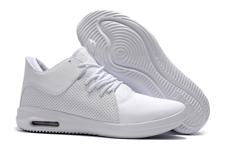 2018 Air Jordan Running Shoes All White