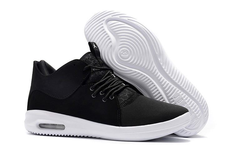 2018 Air Jordan Running Shoes Black White - Click Image to Close