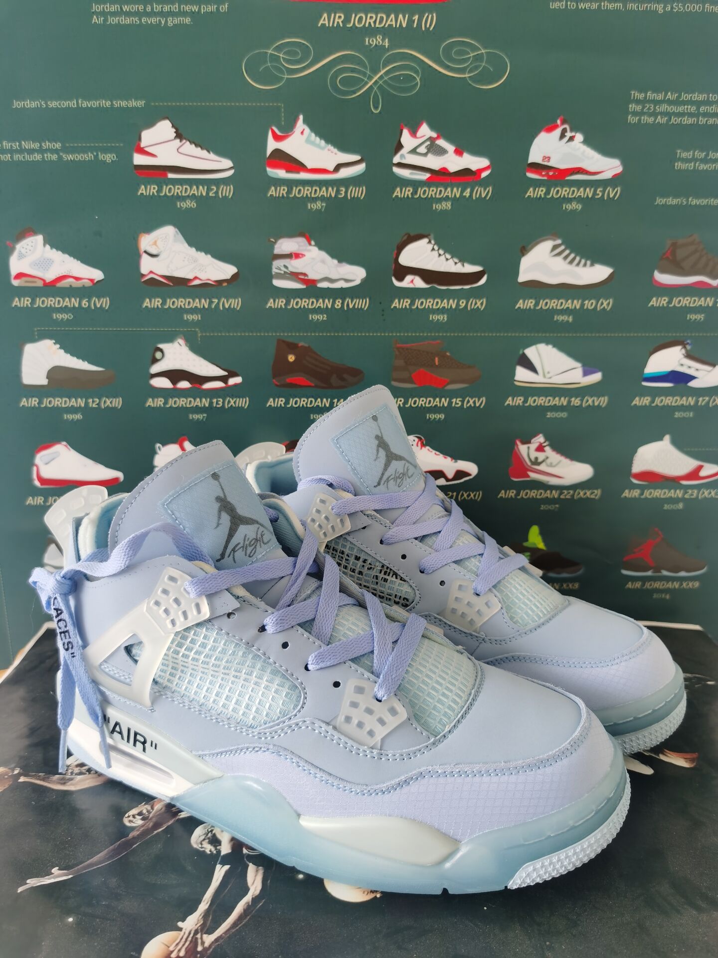 baby blue retros