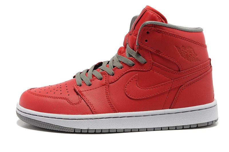 Air Jordan 1 High Red White Shoes