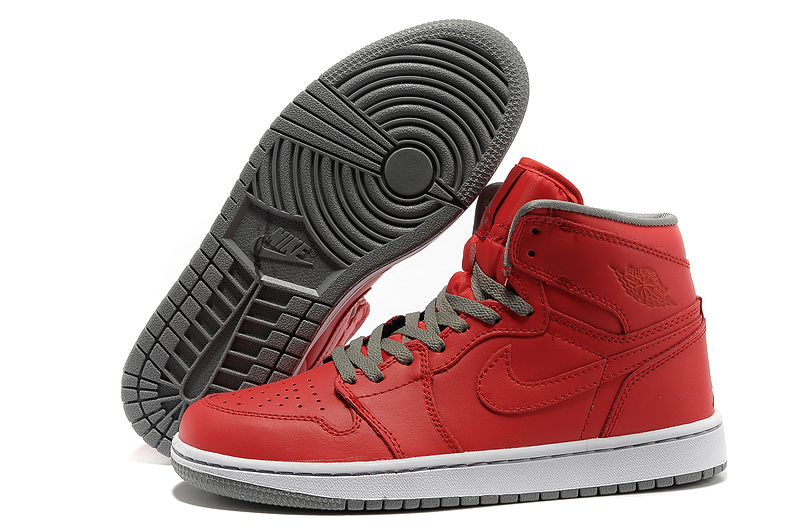 Air Jordan 1 High Red White Shoes - Click Image to Close