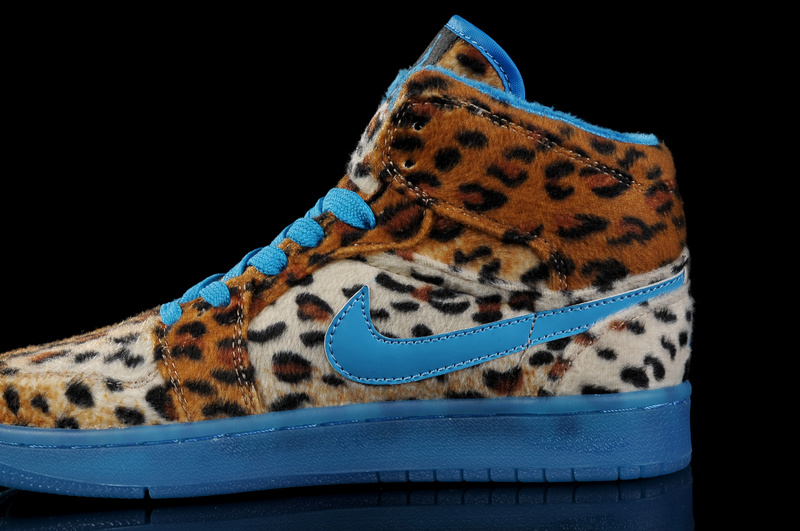 leopard jordan 1 women's