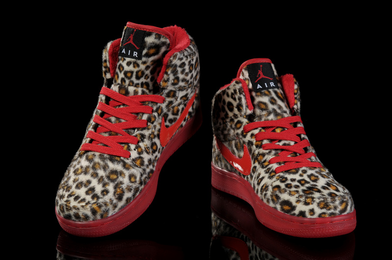 jordan leopard print shoes