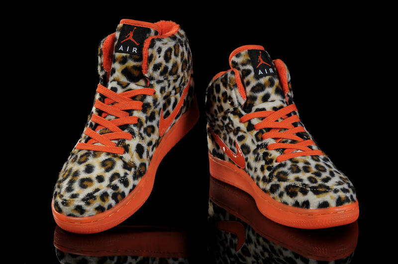 leopard print nike air jordans