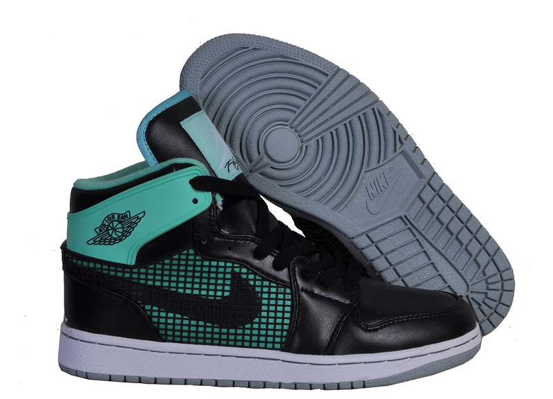 New Arrival Jordan 1 Retro 89 Black Green Shoes