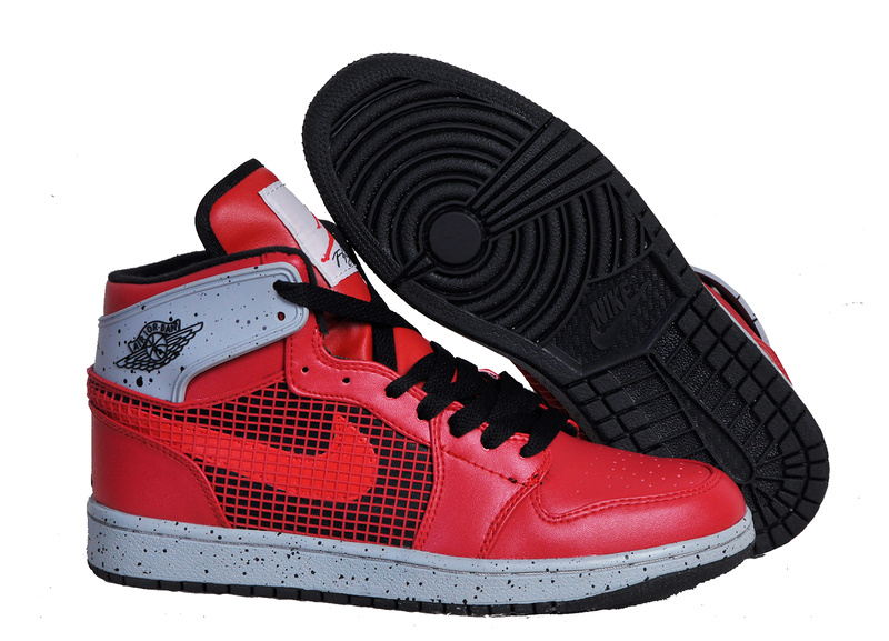 New Arrival Jordan 1 Retro 89 Red Black Shoes