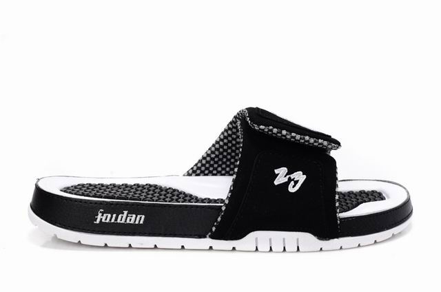 Air Jordan 10 Slipper Black White