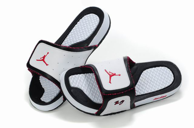 Air Jordan 10 Slipper White Black Red