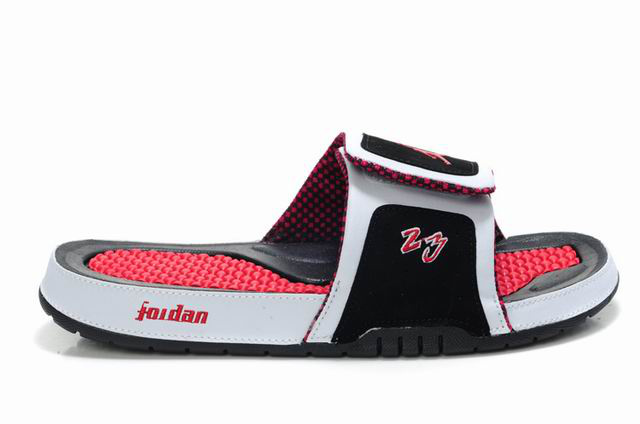 Air Jordan 10 Slipper White Black Red