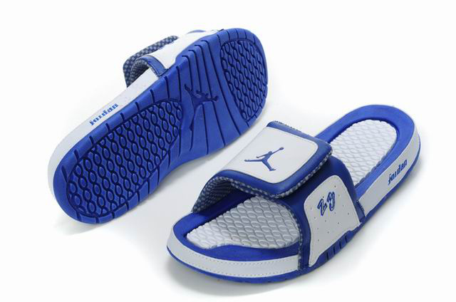 Air Jordan 10 Slipper White Blue