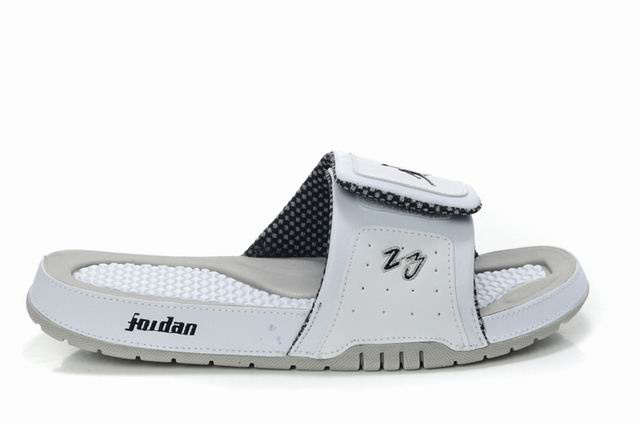 Air Jordan 10 Slipper White Grey