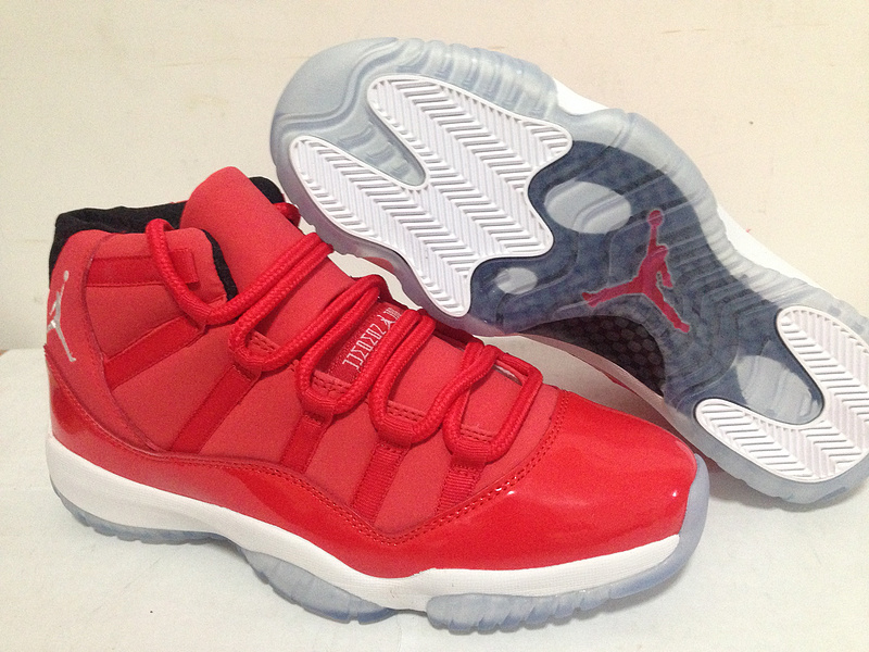 Air Jordan 11 Toro Red White Shoes