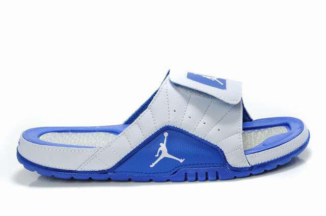 Air Jordan 12 Slipper White Blue