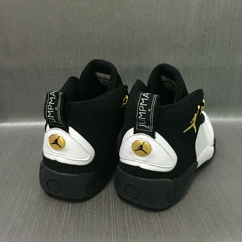 Air Jordan 12.5 White Black Yellow Shoes