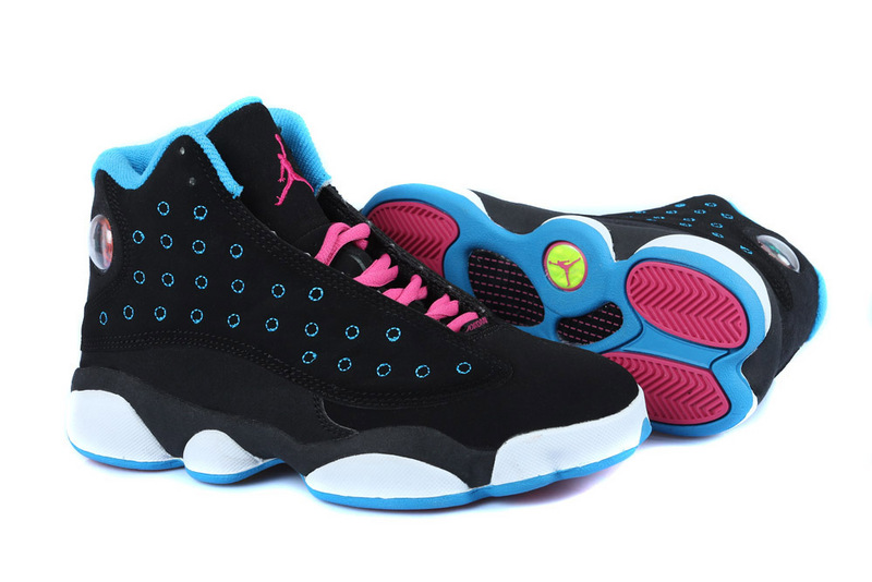 new pink and blue jordans