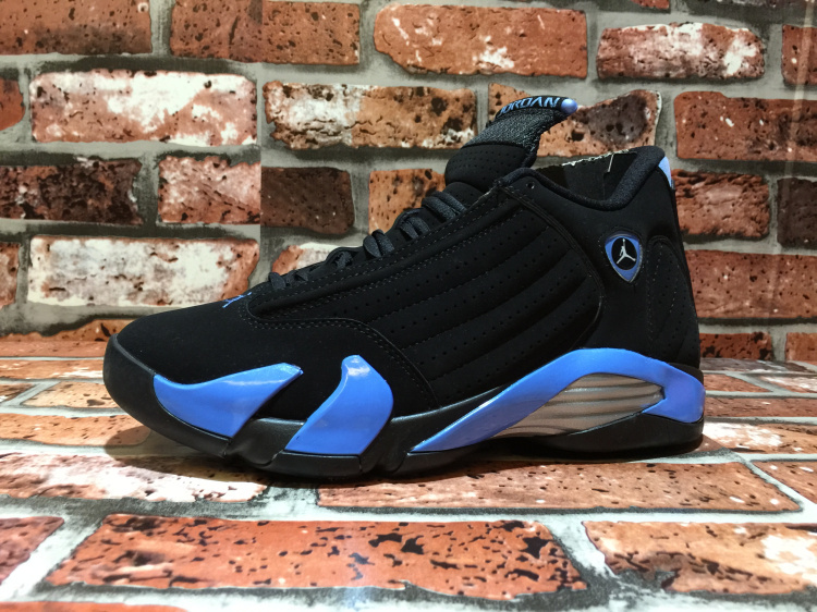 Air Jordan 14 OG North Carolina Black Blue Shoes