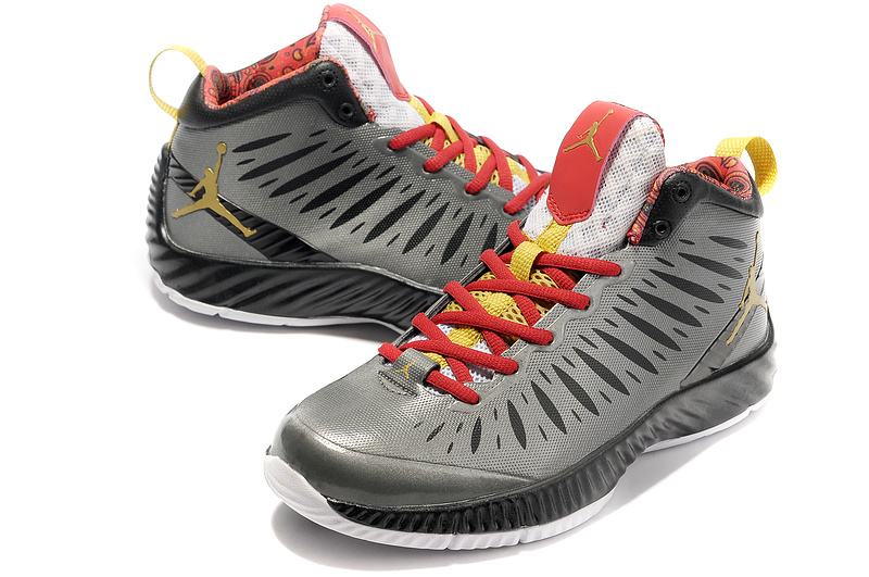 2012 Olympic Jordan Shoes Grey Red White