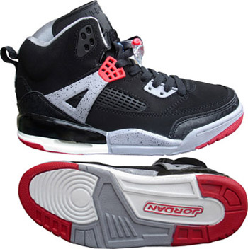 Air Jordan Shoes 3.5 Black Grey Red [AJ375]