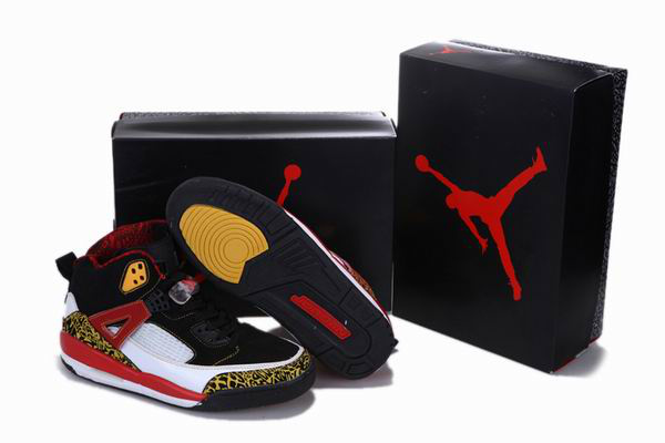 2012 Air Jordan 3.5 Reissue Balck White Red Yellow Shoes