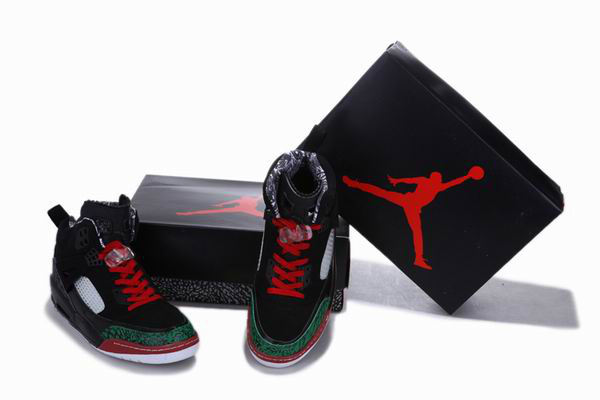 2012 Air Jordan 3.5 Reissue Black Green Red White Shoes