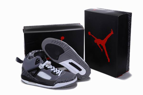 2012 Air Jordan 3.5 Reissue Grey Black White Shoes - Click Image to Close