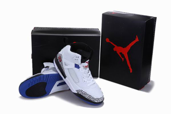 2012 Air Jordan 3.5 Reissue White Black Blue Cement Shoes