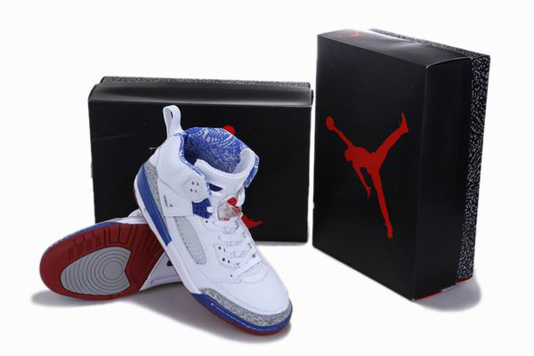 2012 Air Jordan 3.5 Reissue White Blue Grey Cement Shoes