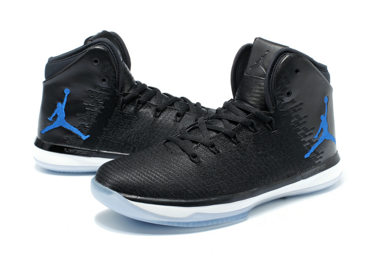 Air Jordan 31 Black Blue Shoes - Click Image to Close