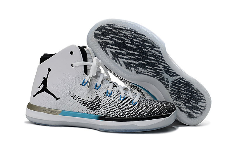 Air Jordan 31 N7 White Grey Black Shoes - Click Image to Close