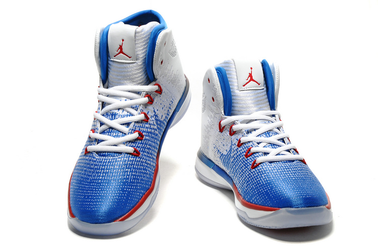 Air Jordan 31 White Blue Red Shoes