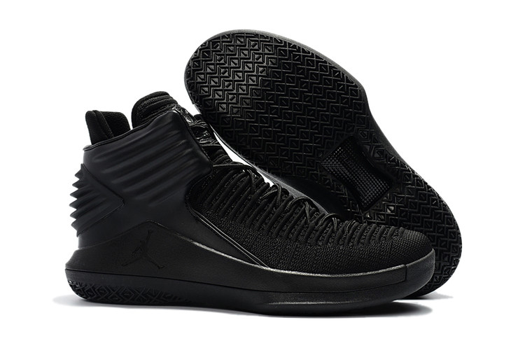 Air Jordan 32 All Black Shoes